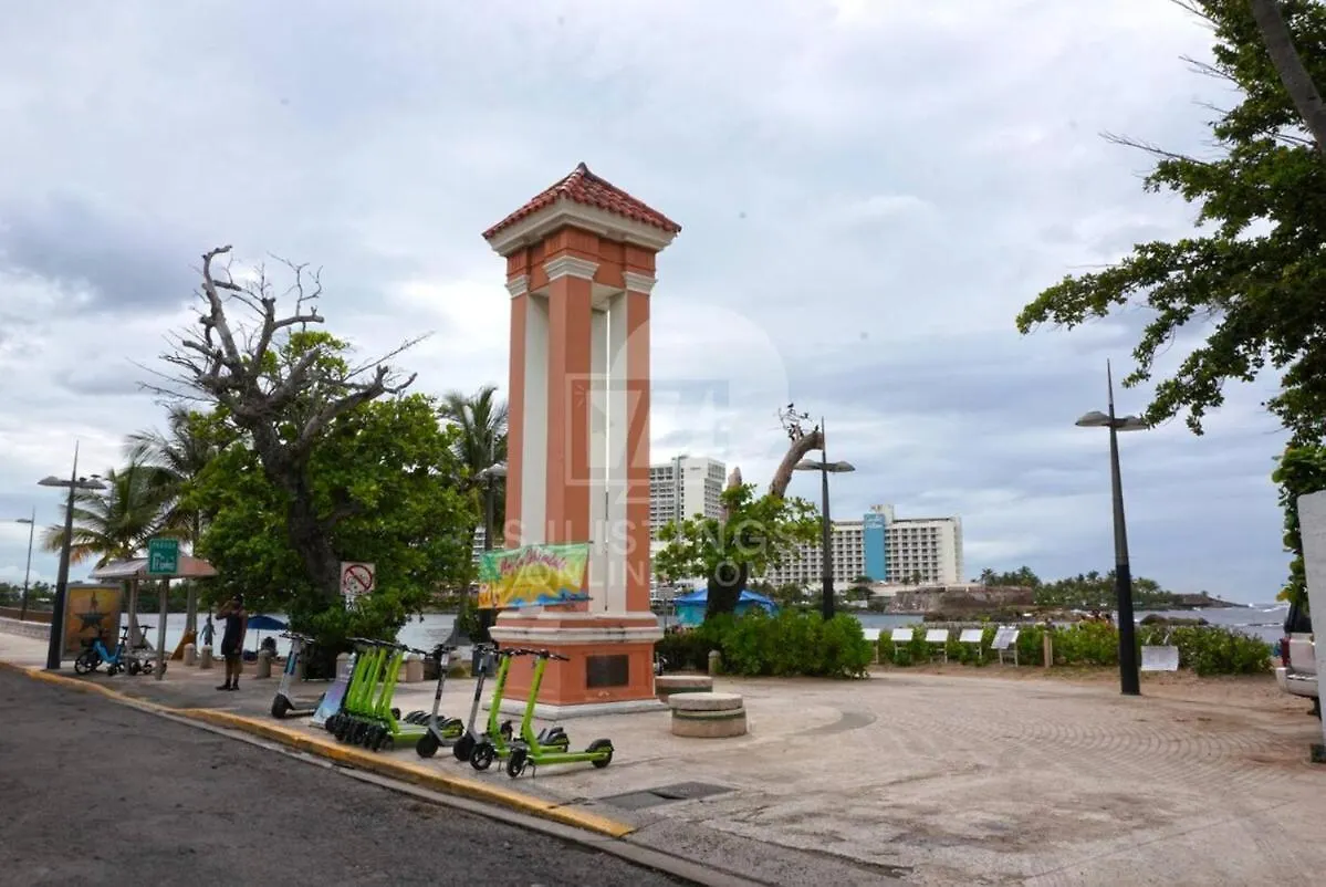 Deluxe Ocean View Studio With Free Parking & Pool San Juan 0*,